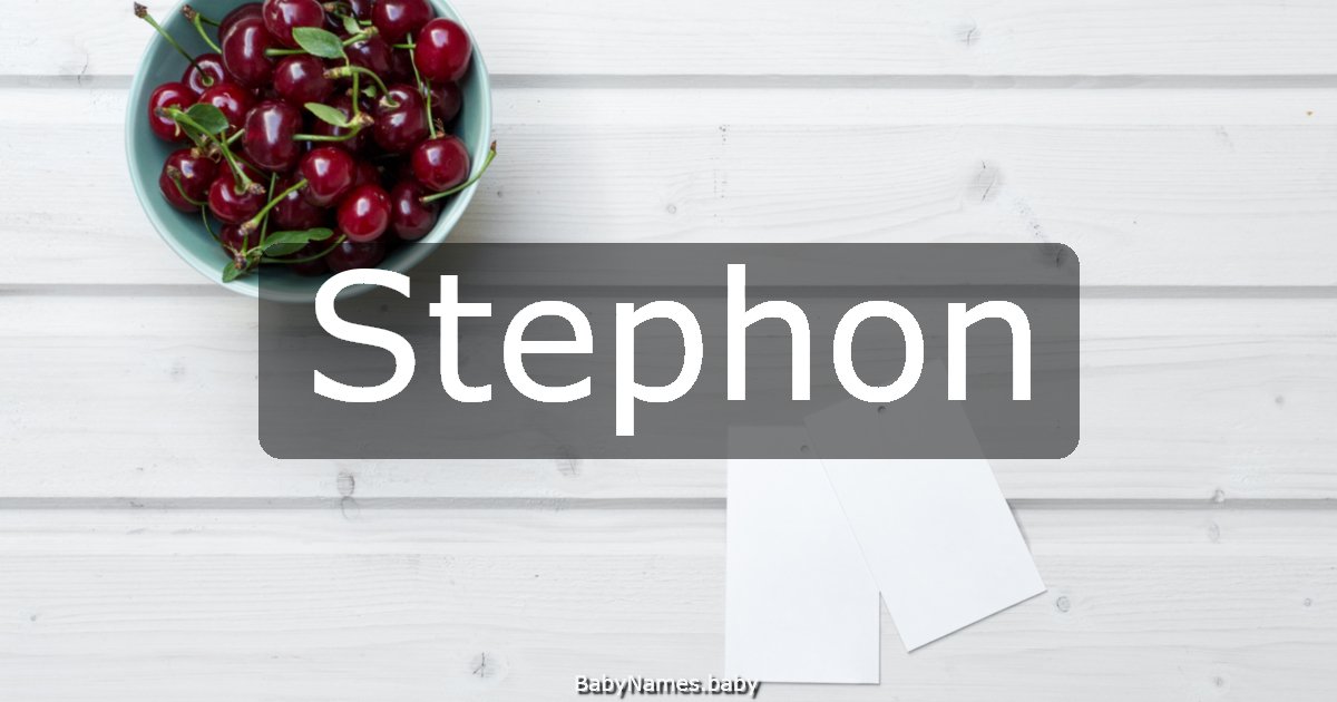 Stephon
