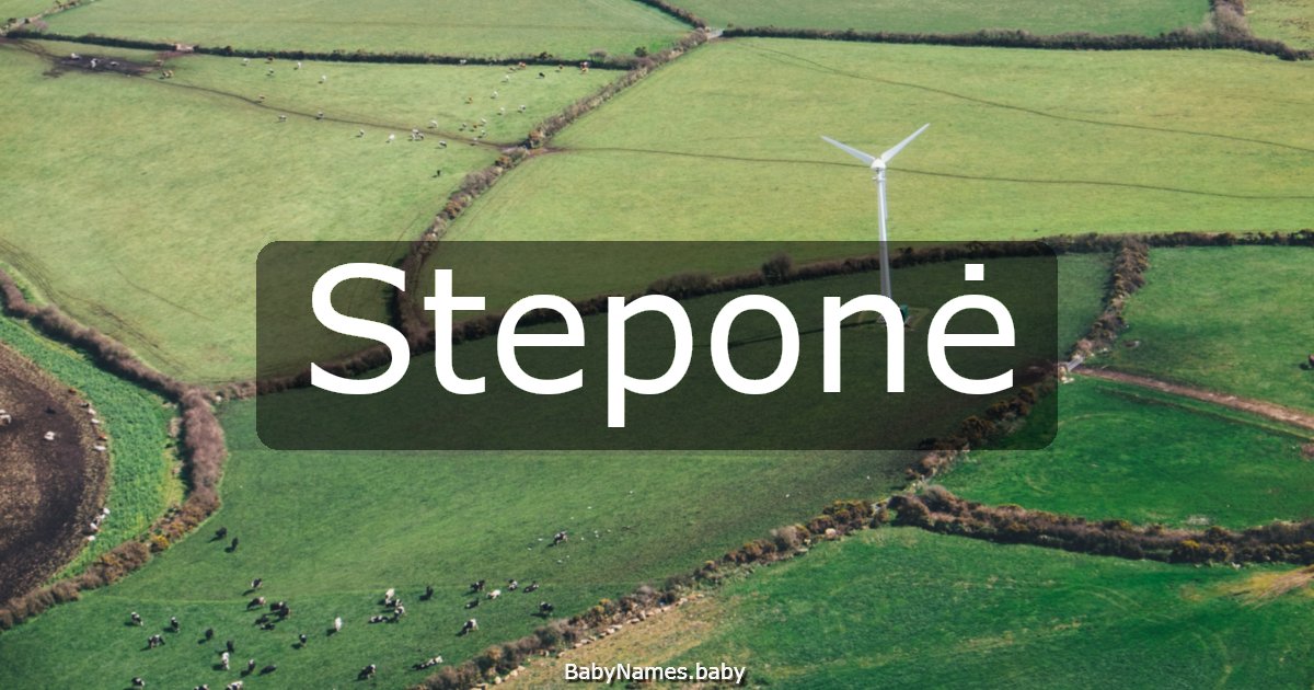 Steponė