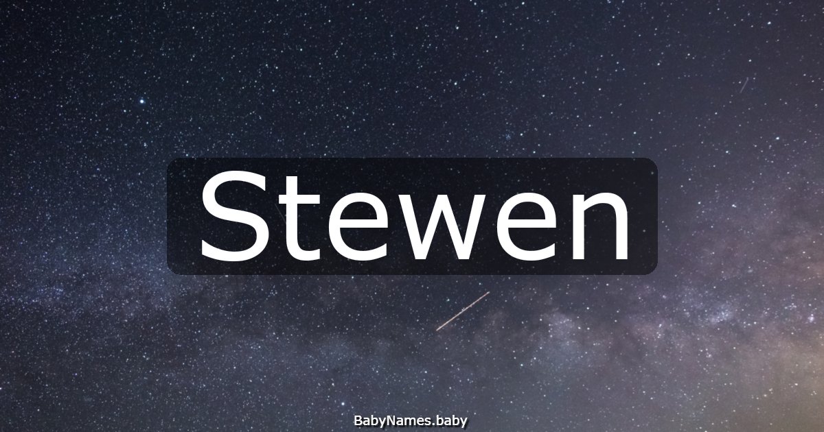 Stewen