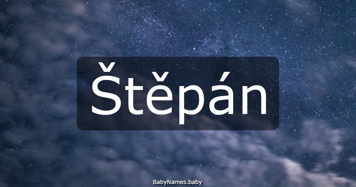 Štěpán