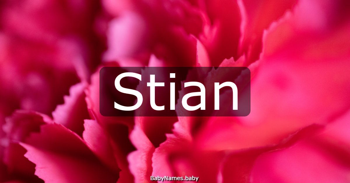 Stian