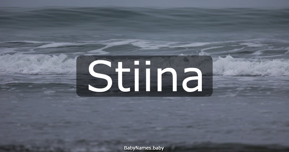 Stiina