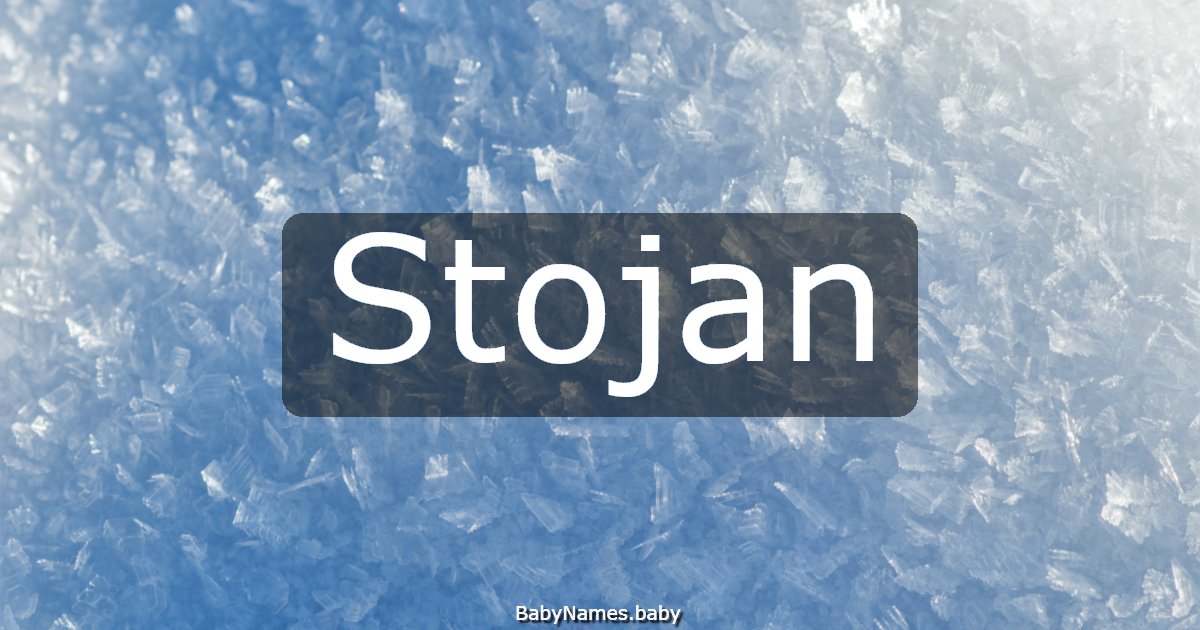 Stojan