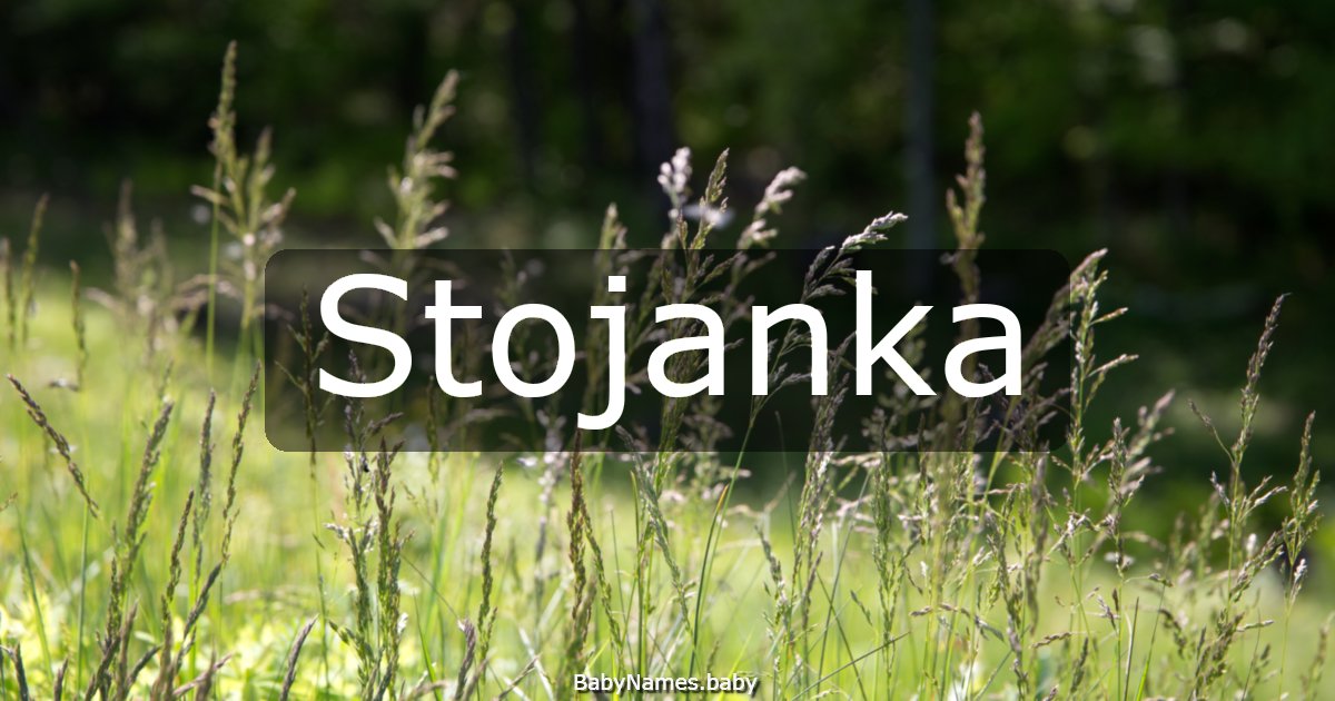 Stojanka
