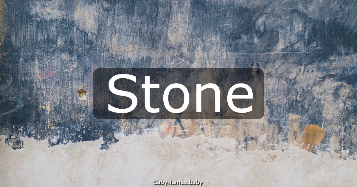 Stone