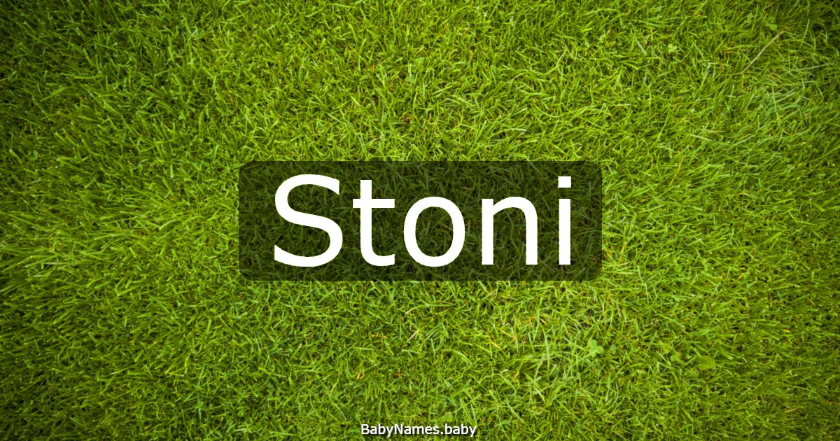Stoni
