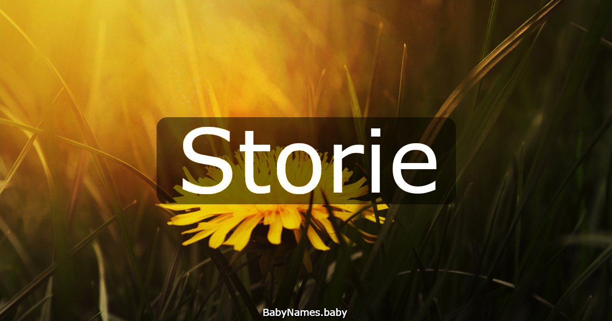 Storie