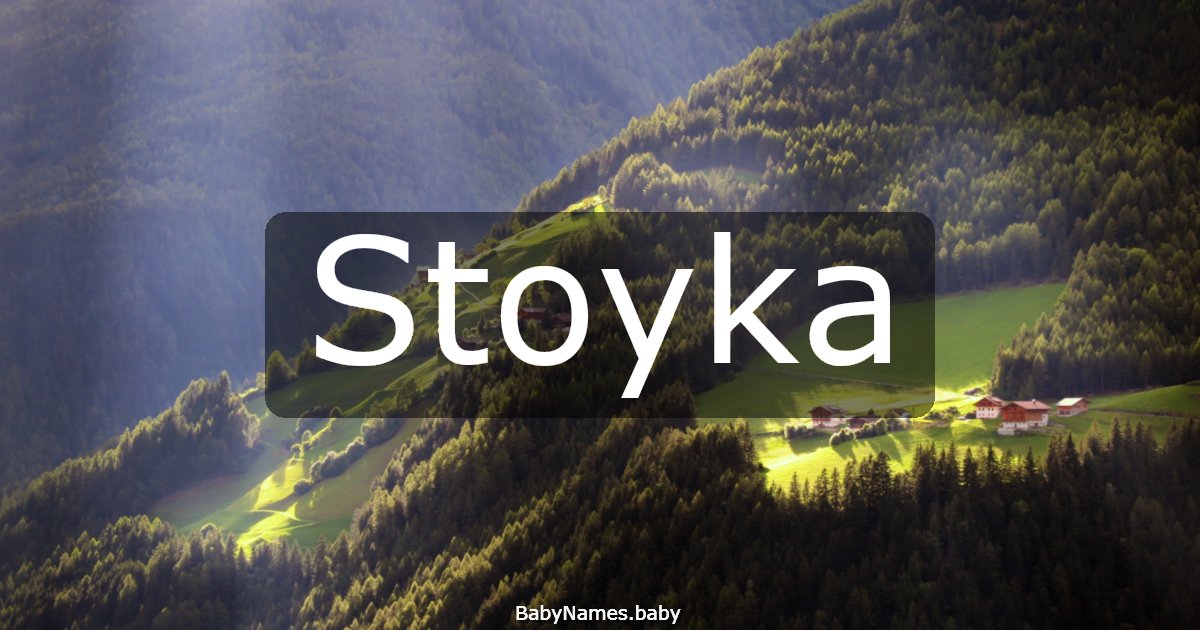 Stoyka