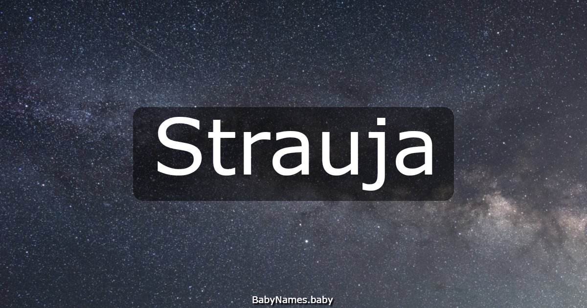 Strauja