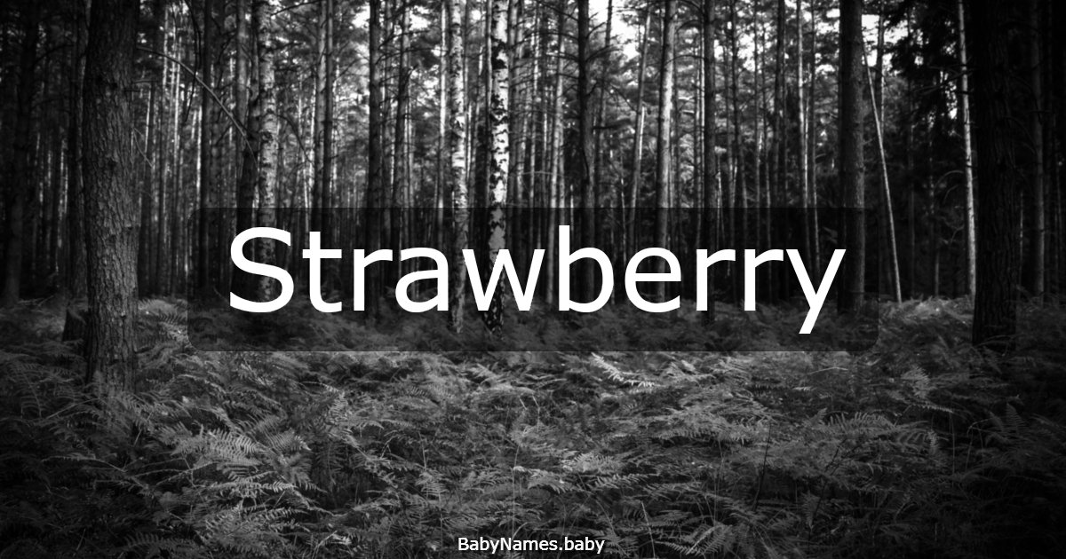 Strawberry