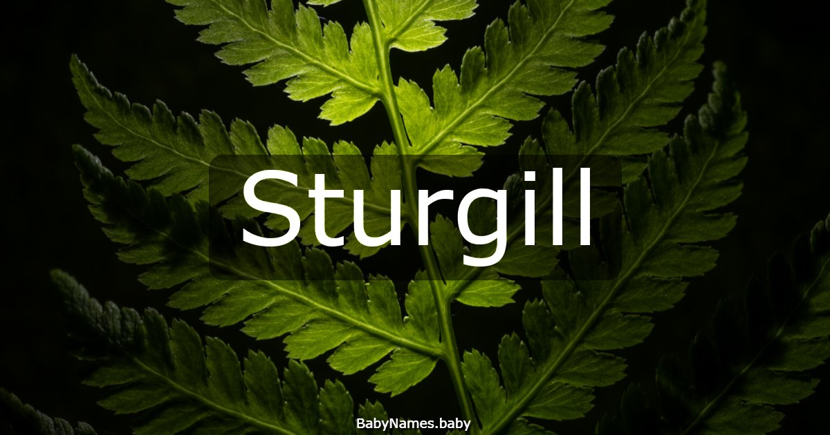 Sturgill