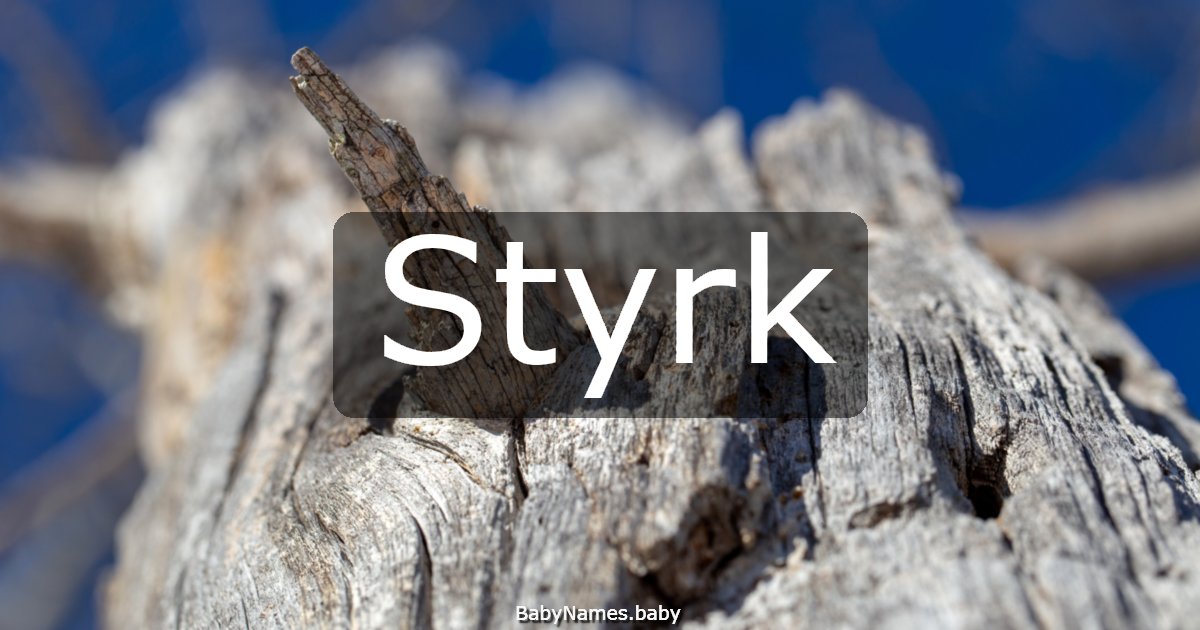 Styrk