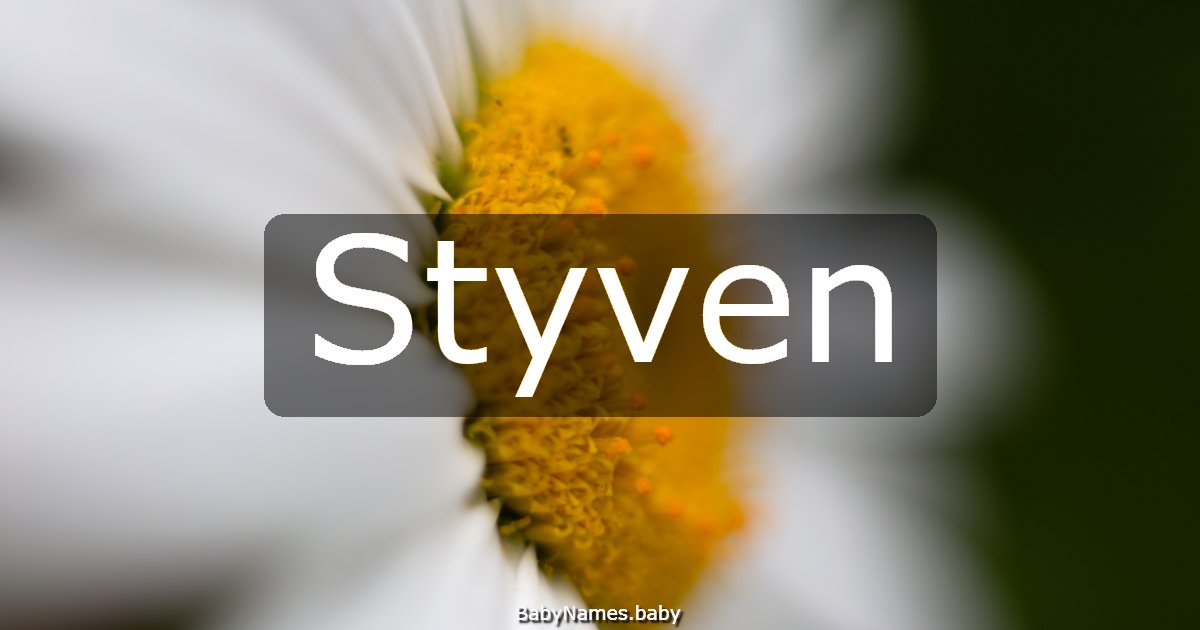 Styven