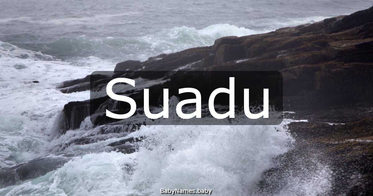 Suadu