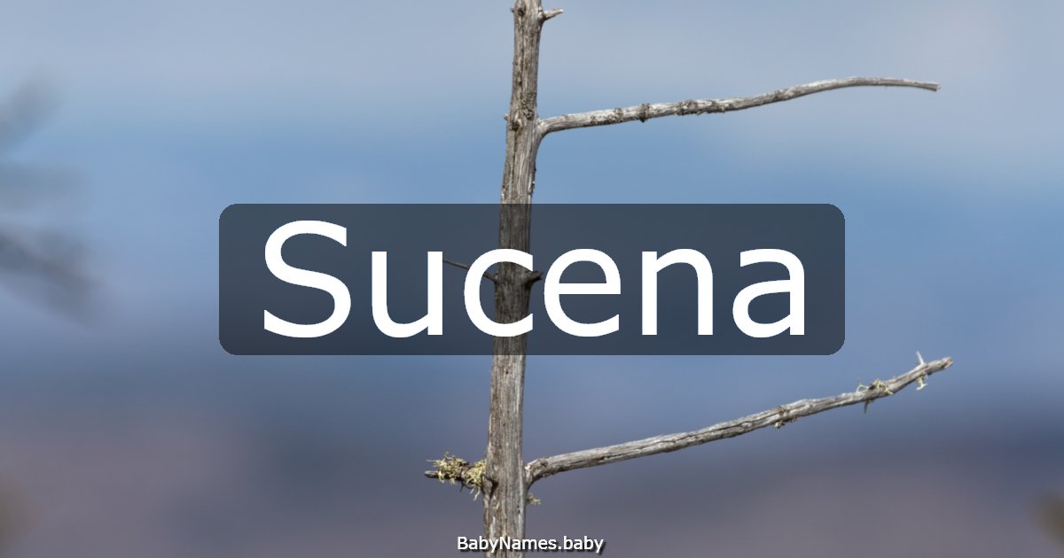 Sucena