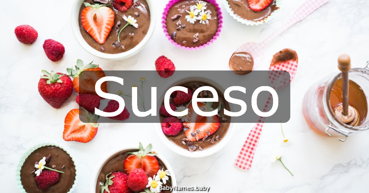 Suceso