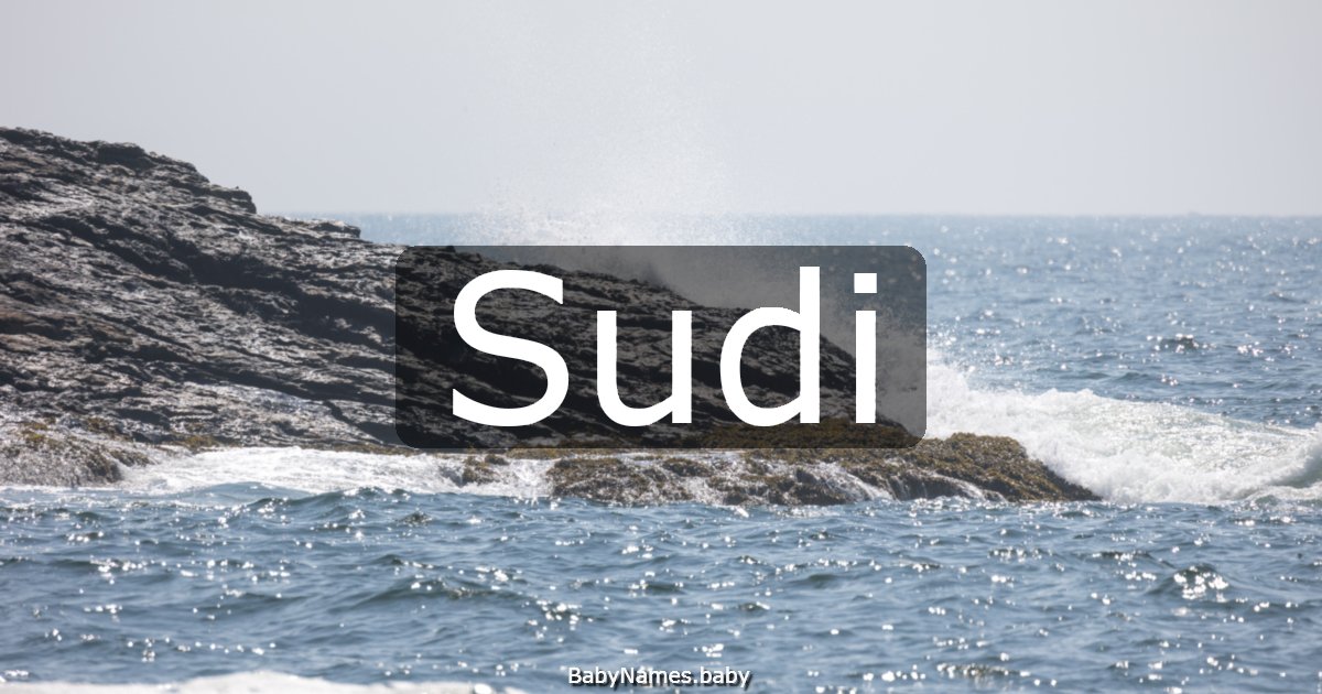 Sudi