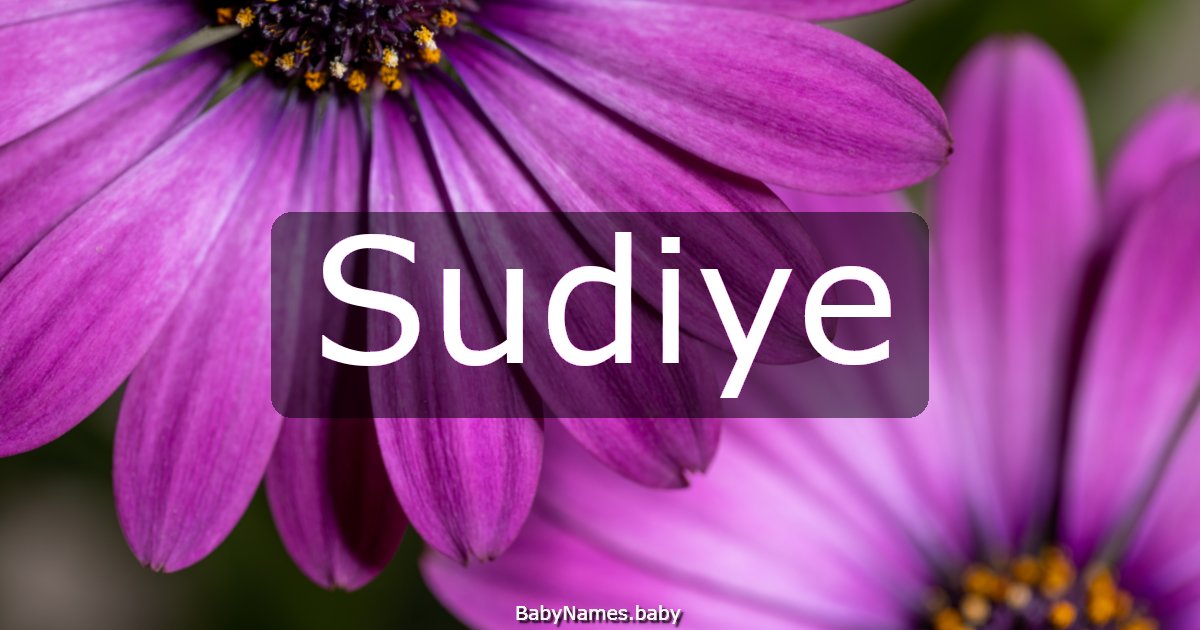 Sudiye