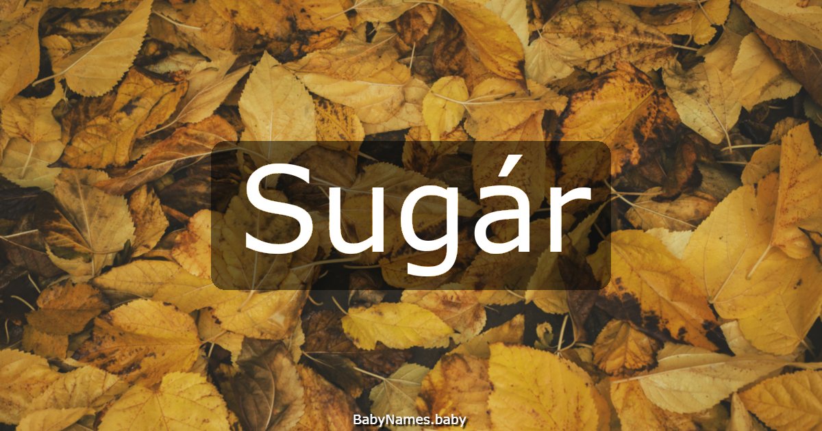 Sugár