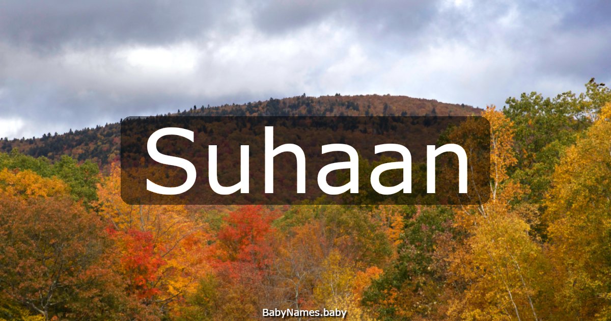 Suhaan