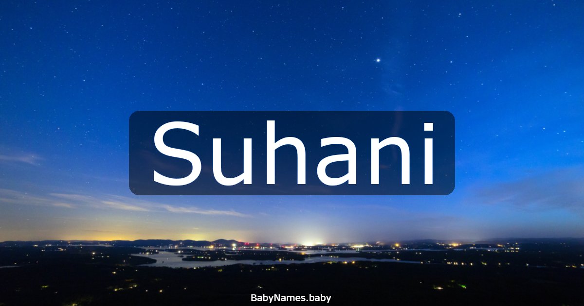 Suhani