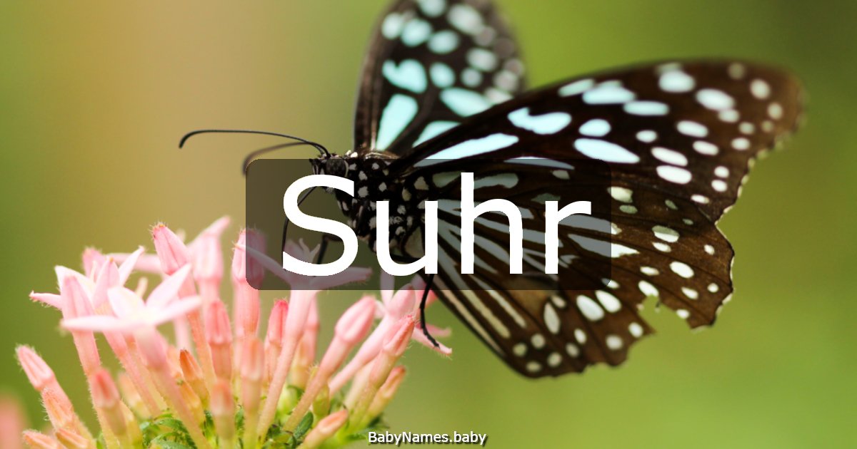 Suhr
