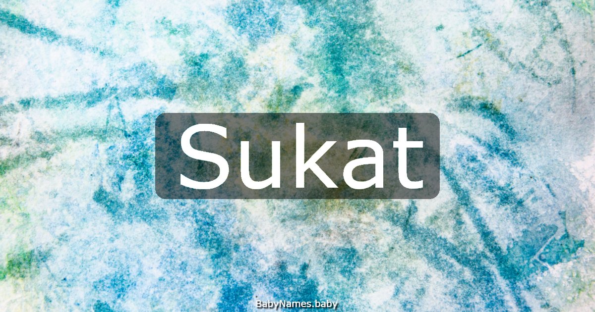 Sukat