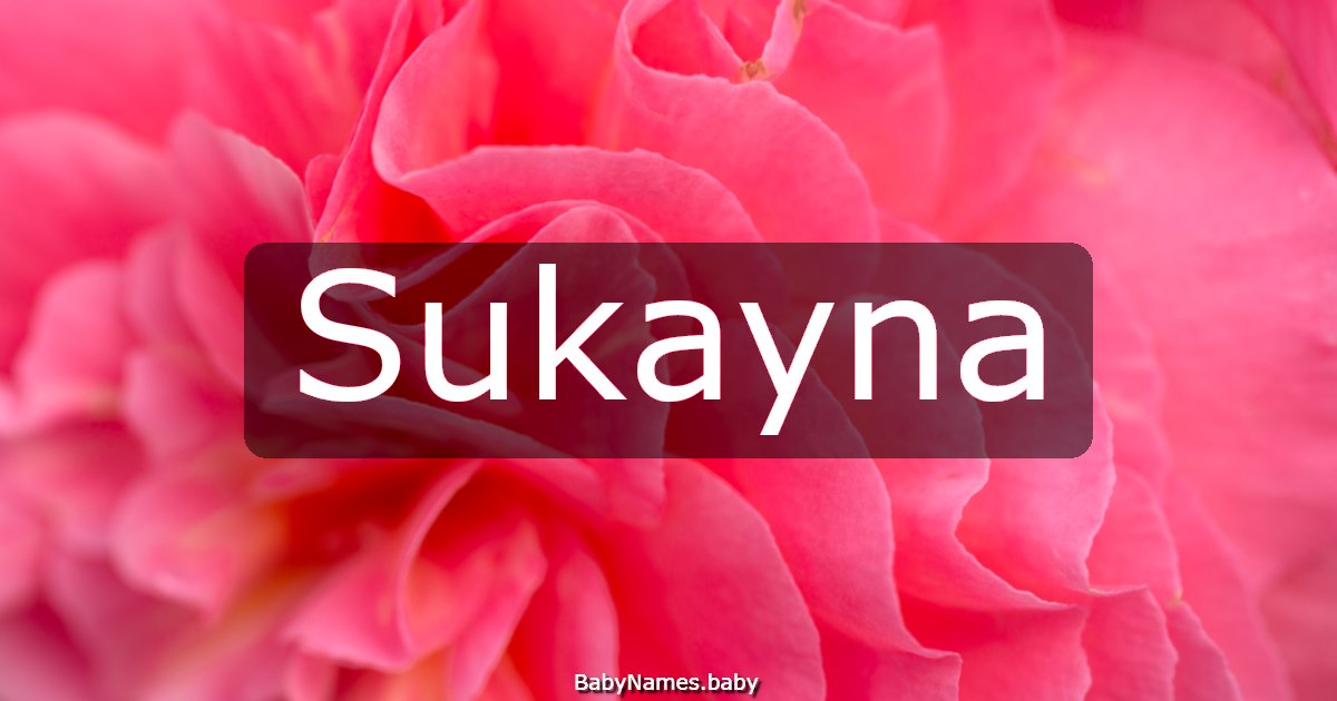 Sukayna