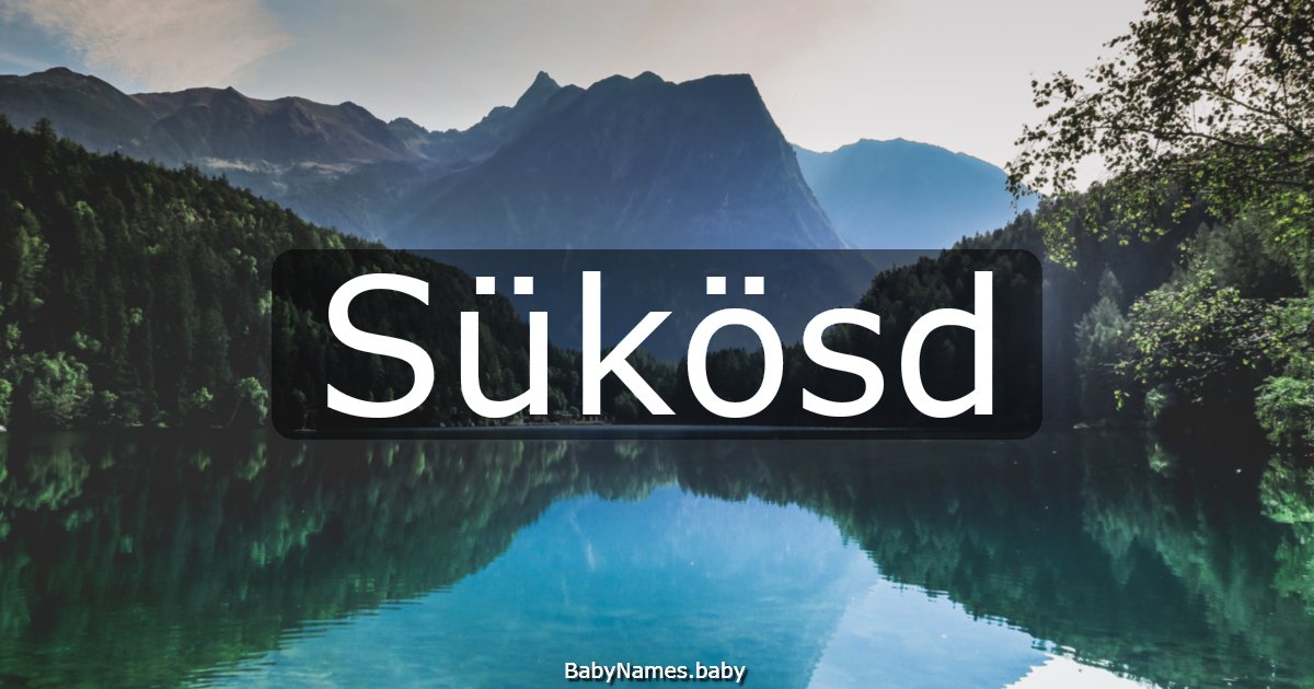 Sükösd