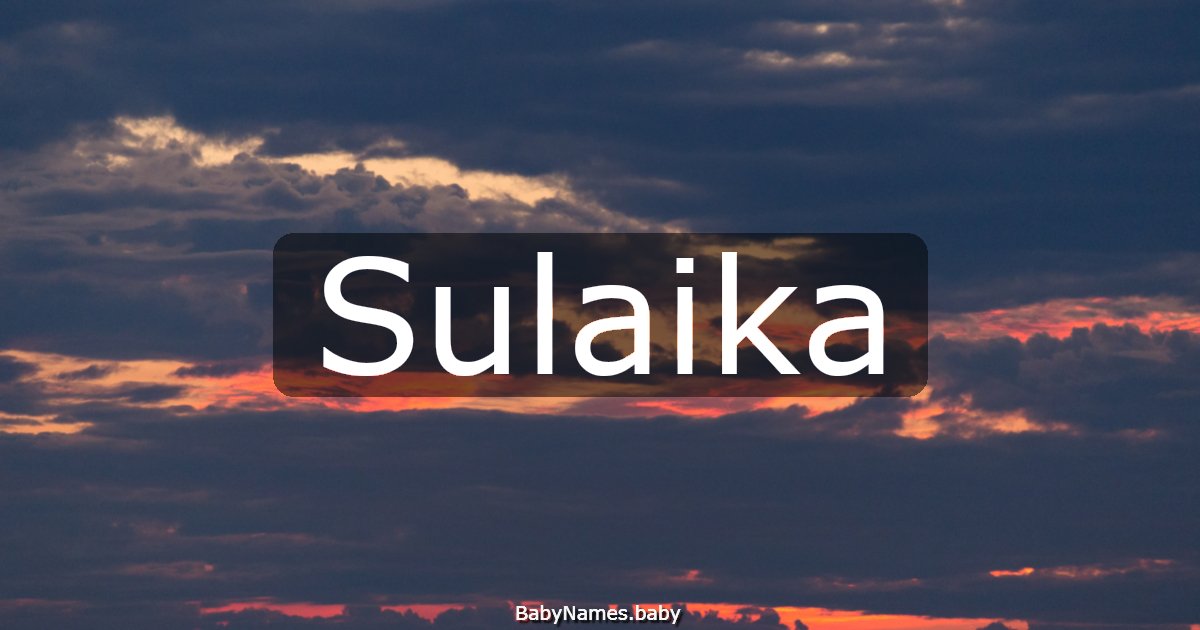 Sulaika