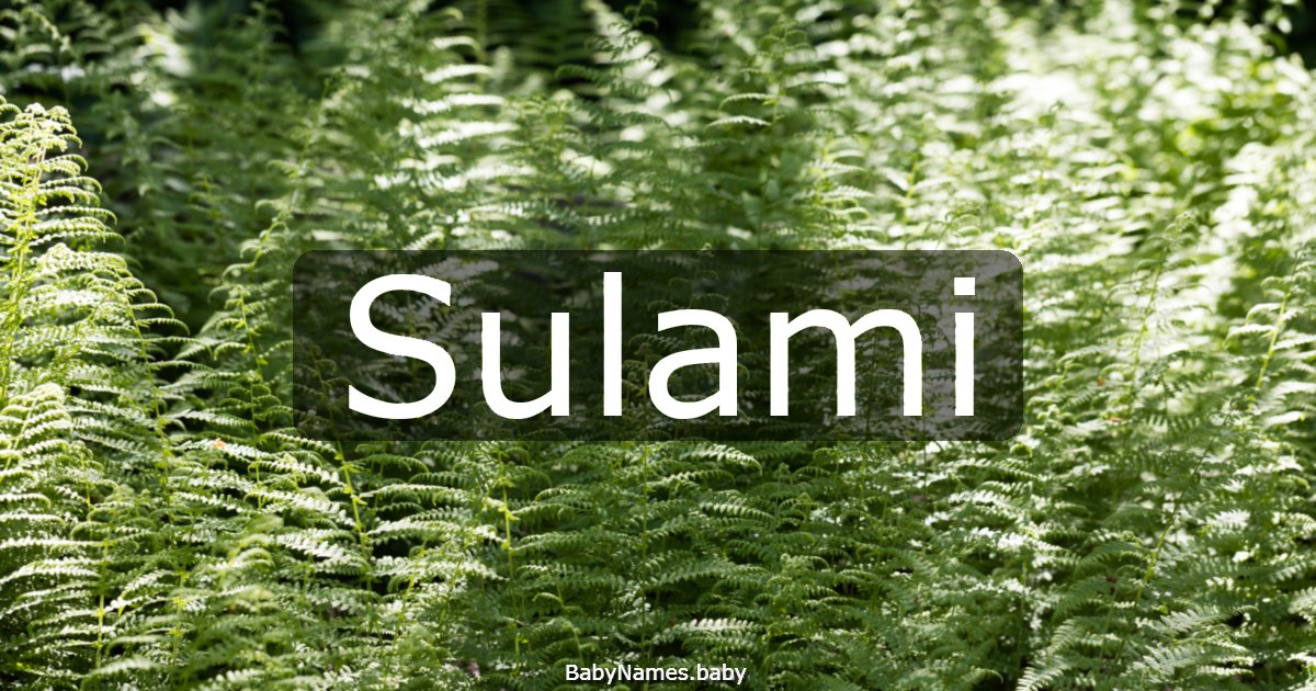 Sulami