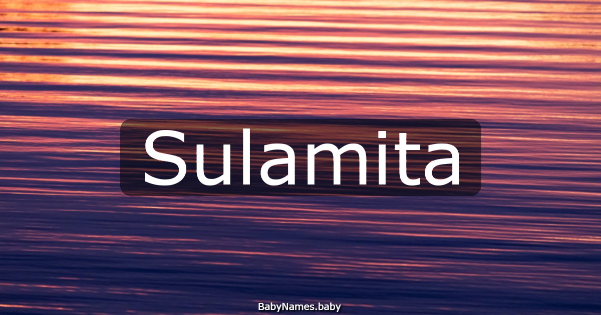 Sulamita
