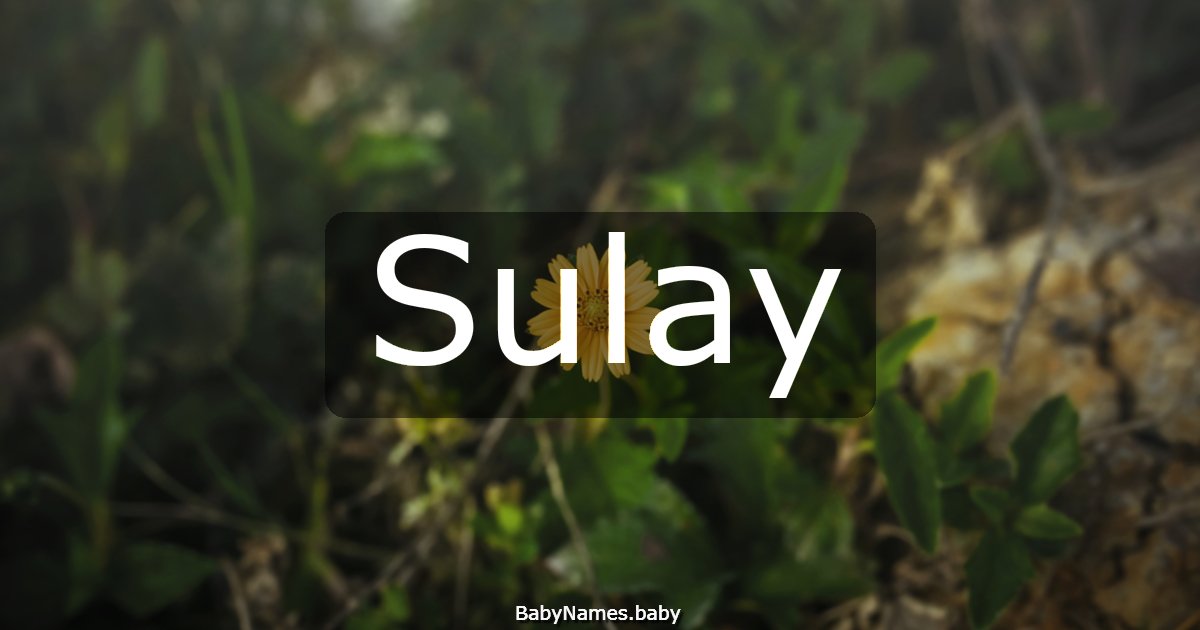 Sulay