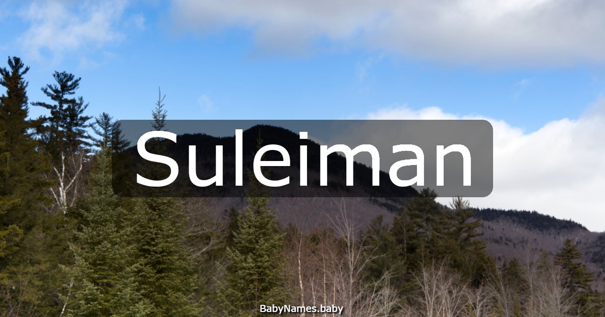 Suleiman