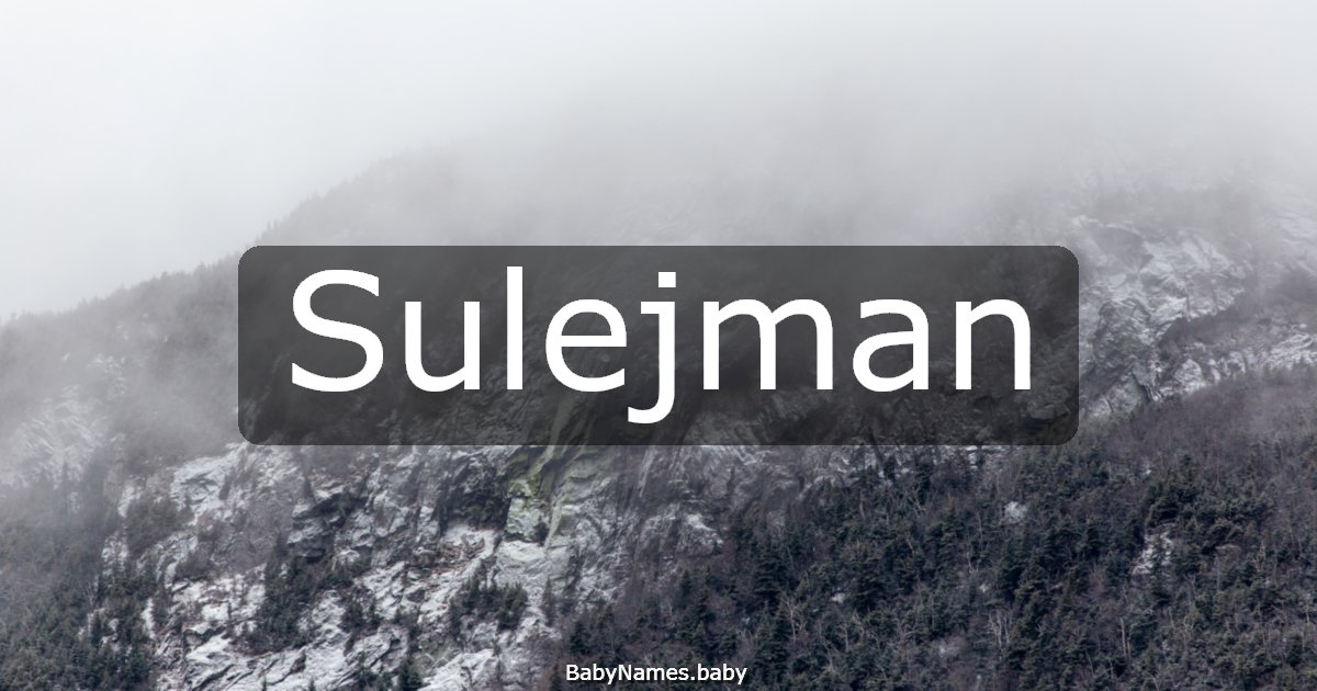 Sulejman