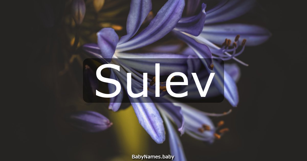 Sulev
