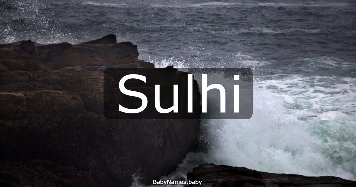 Sulhi