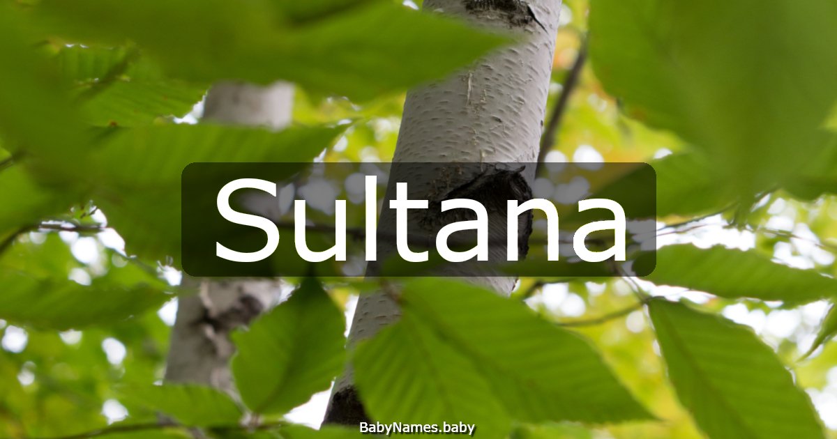 Sultana
