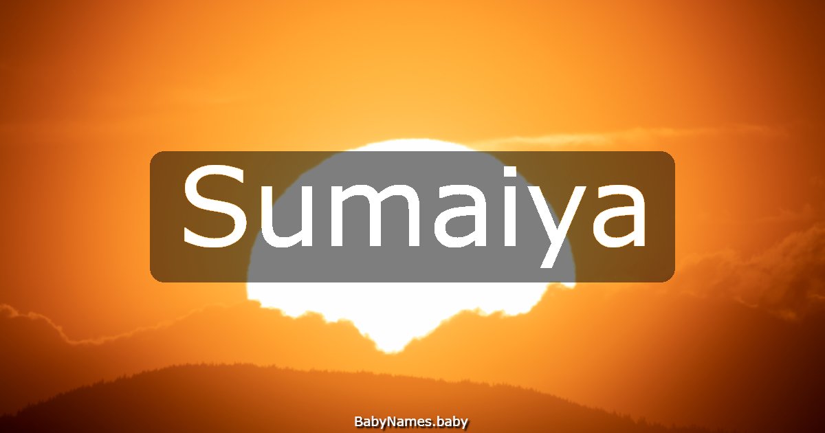 Sumaiya