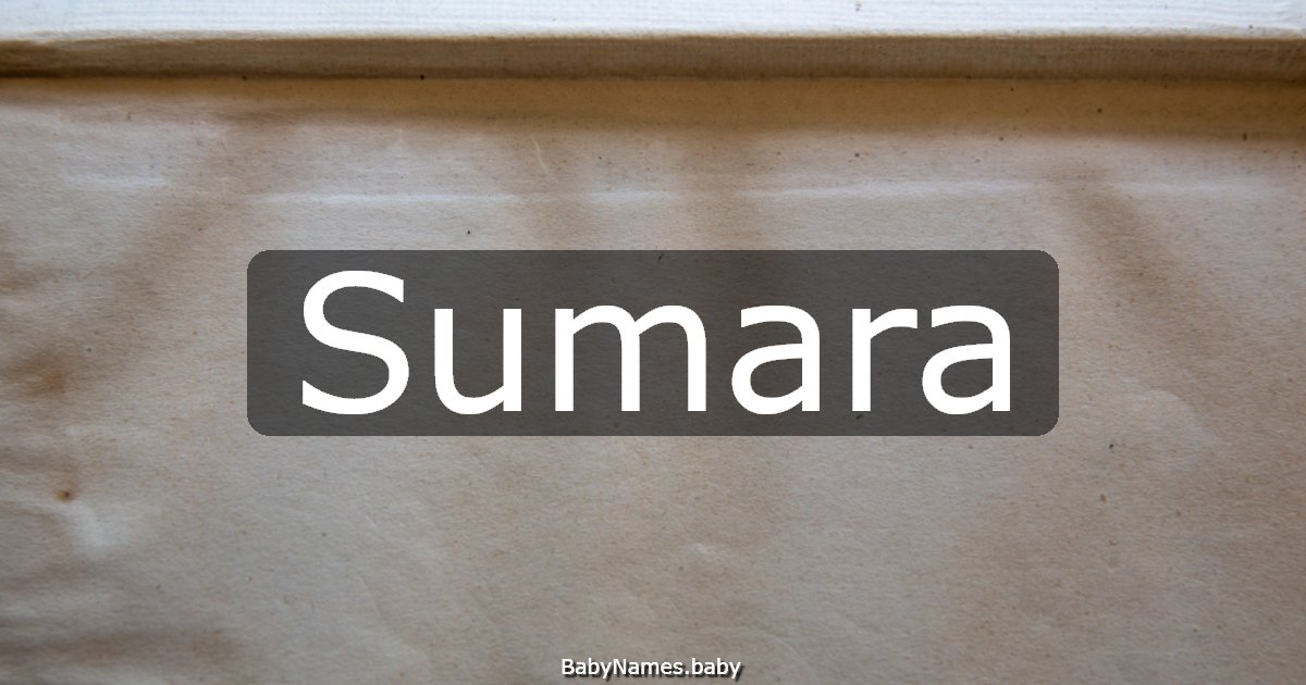 Sumara