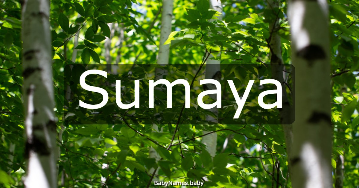 Sumaya
