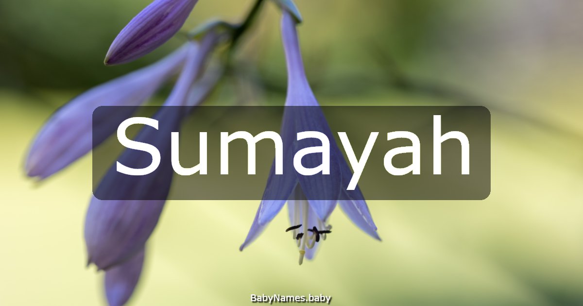 Sumayah