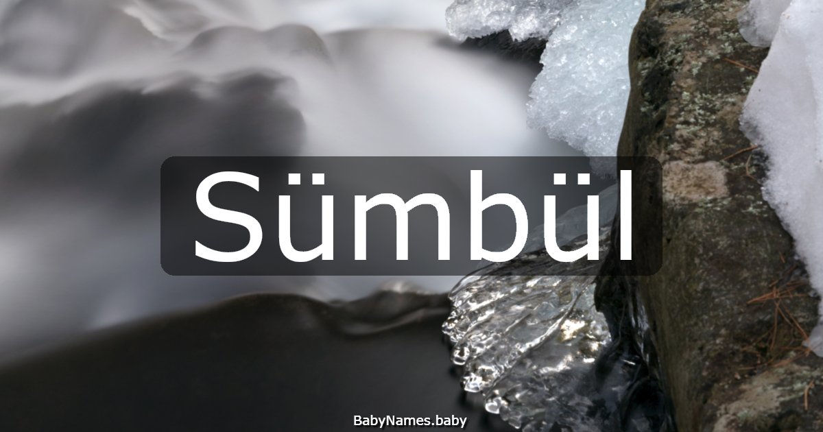 Sümbül