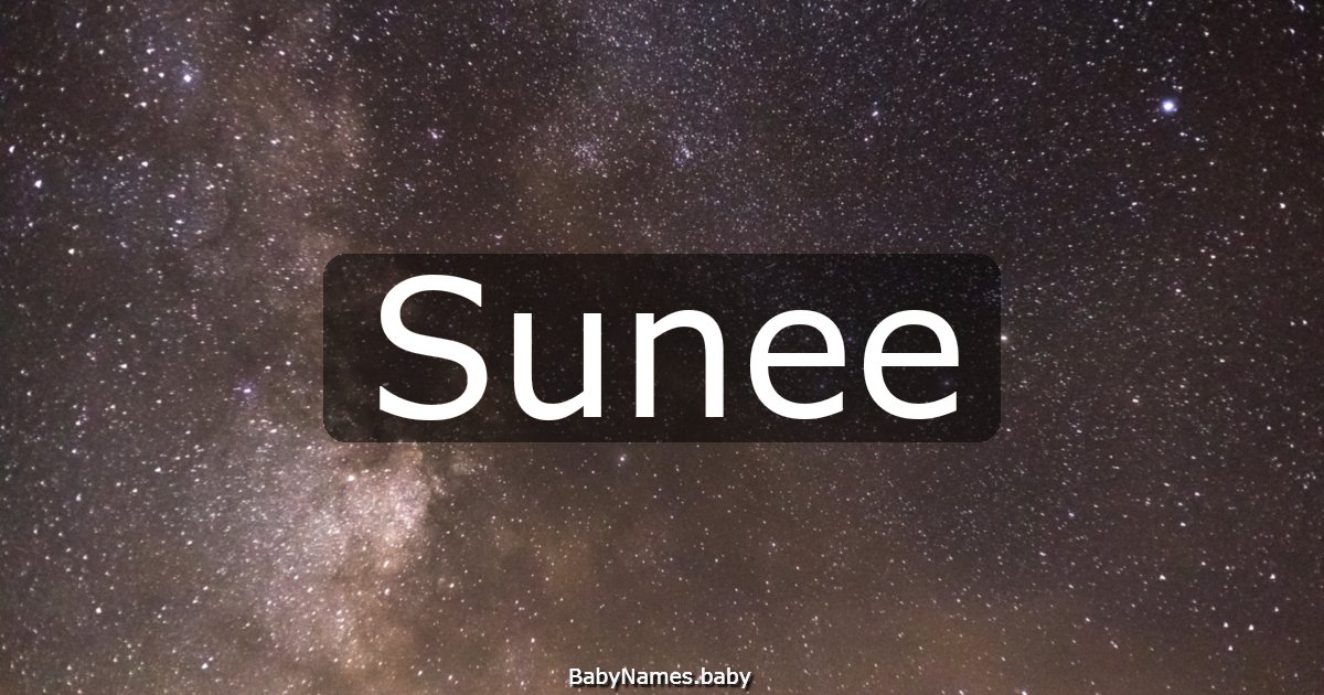 Sunee