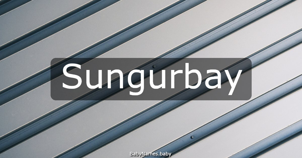 Sungurbay