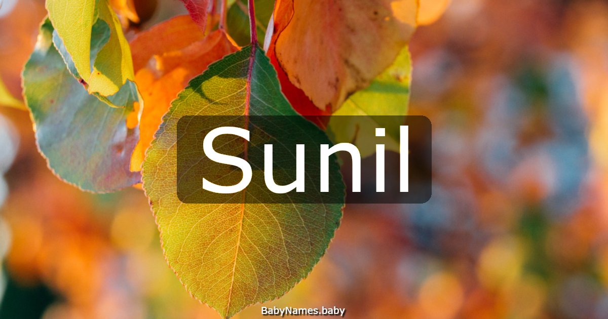 Sunil