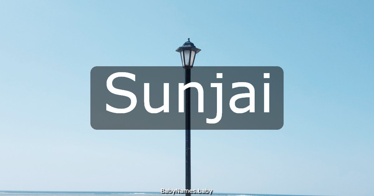 Sunjai