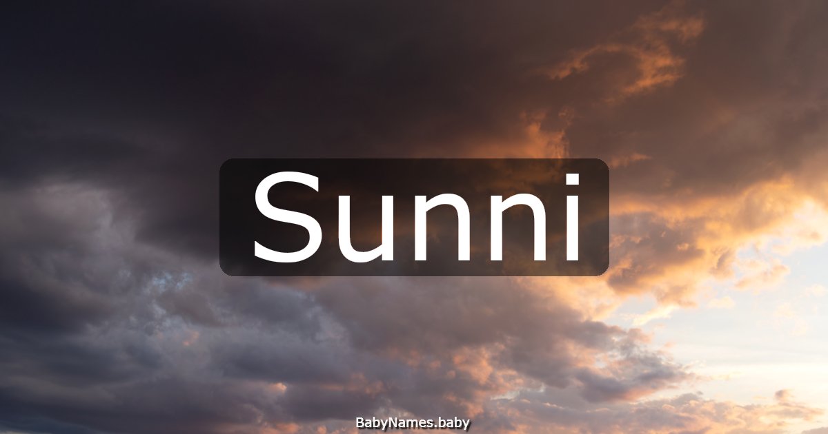 Sunni