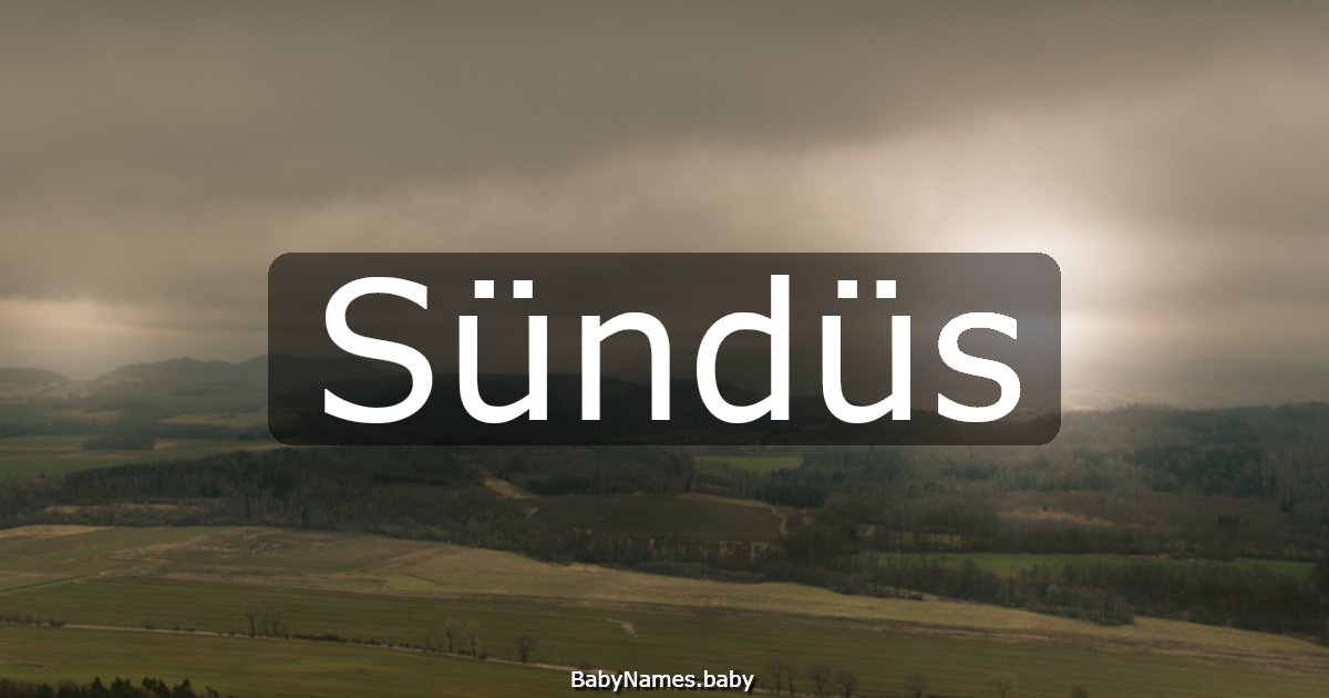 Sündüs