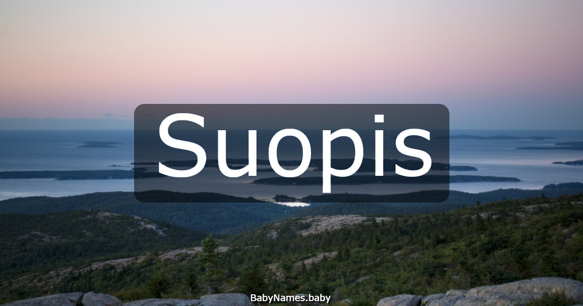 Suopis